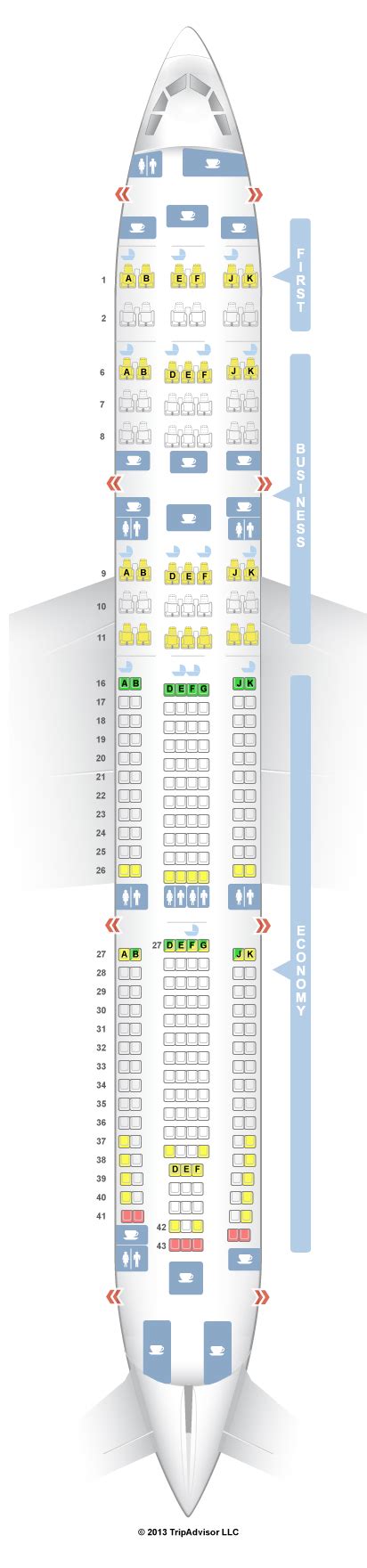 emirates seat map|Seat map of Emirates Airbus A350.